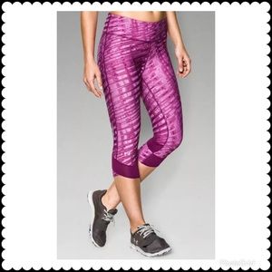 NEW Under Armour Fly-By Women's Compression Capris